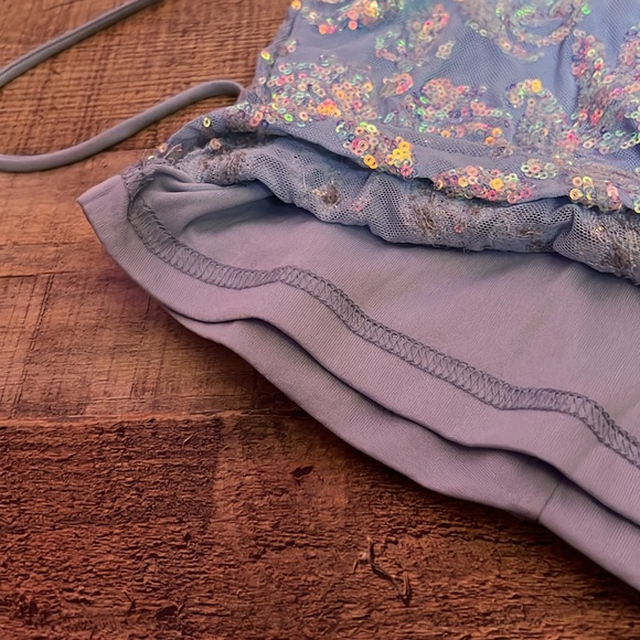 Light blue Sparkly Homecoming dress - Picture 4 of 5